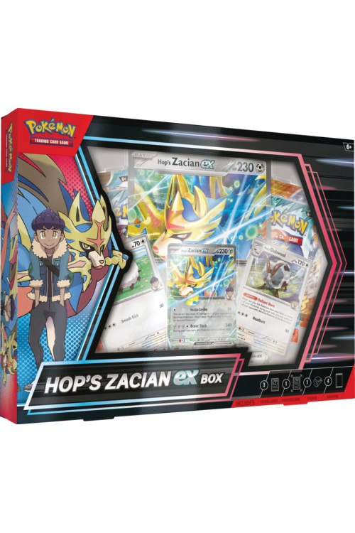 Pokémon TCG: Hop's Zacian ex Box (ENG)
