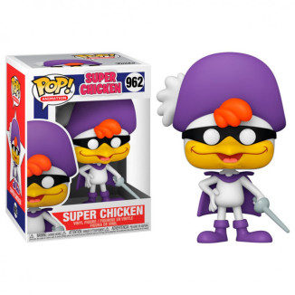 962 Funko POP! POP Animation: Super Chicken - Super Chicken Vinyl Figure 10cm