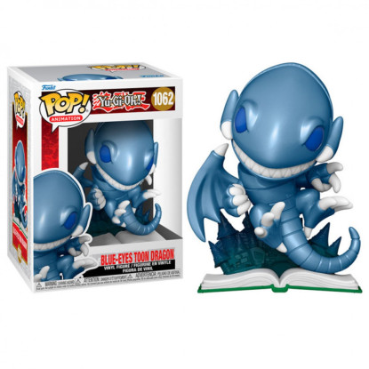 1062 Funko Animation - YuGiOh Blue Eyes Toon Dragon Vinyl Figure 10cm