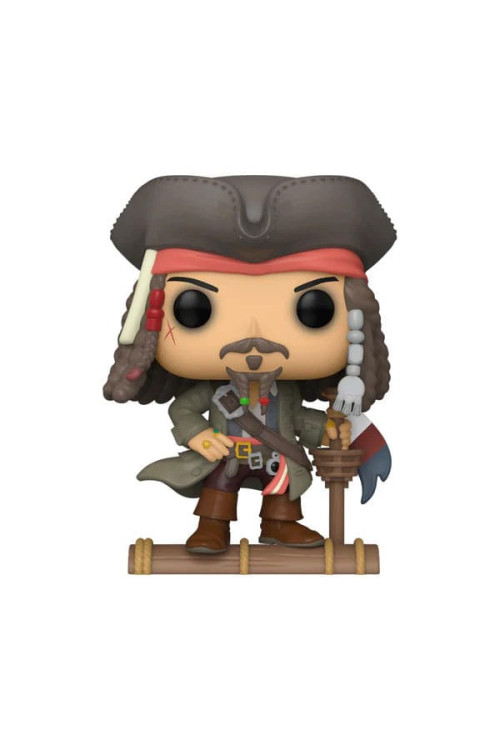 Pirates of the Caribbean Figura POP! Movies Vinyl Jack Sparrow 9 cm