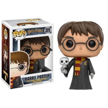 Funko POP! Movies - Harry Potter: Harry with Hedwig - Vinyl Figure 10cm