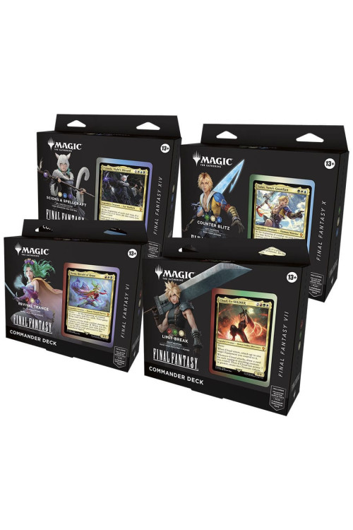 Mazos de Commander de Magic: The Gathering—FINAL FANTASY (ENG)