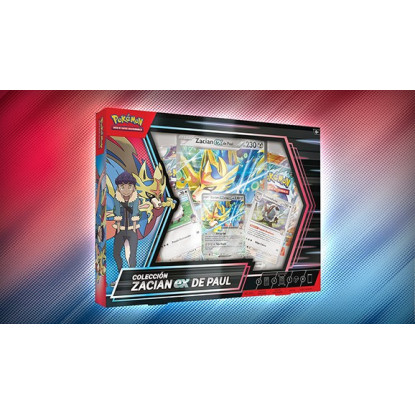 Pokemon TCG: Colección Zacian EX de Paul (ESP)