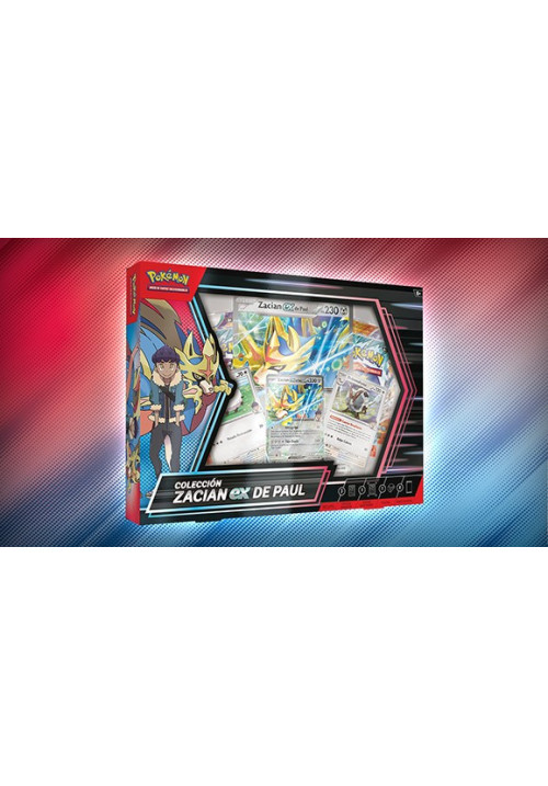 Pokemon TCG: Colección Zacian EX de Paul (ESP)