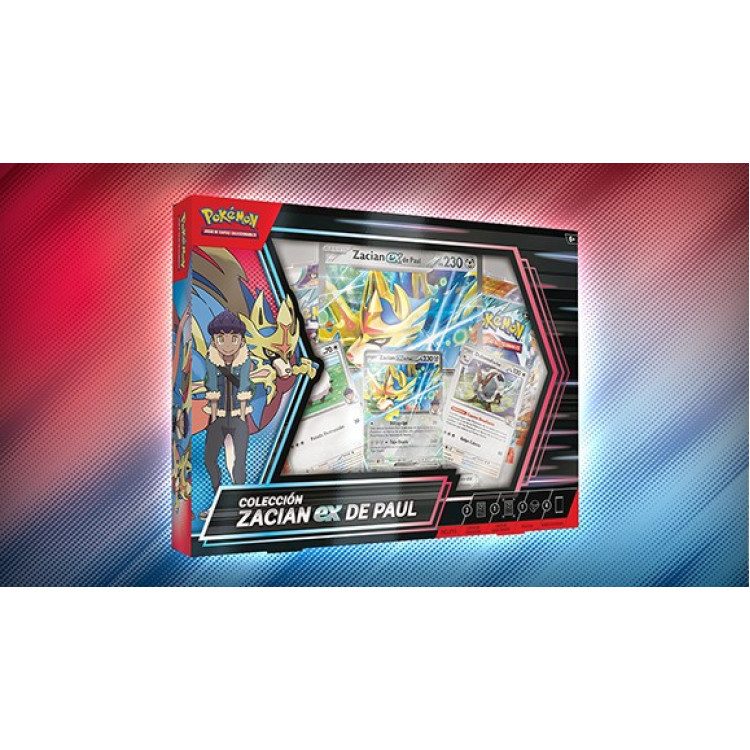 Pokemon TCG: Colección Zacian EX de Paul (ESP)