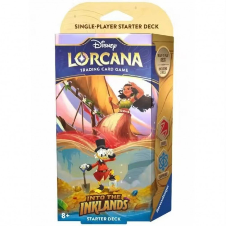 LORCANA STARTER DECK MOANA - SCRODGE MCDUCK