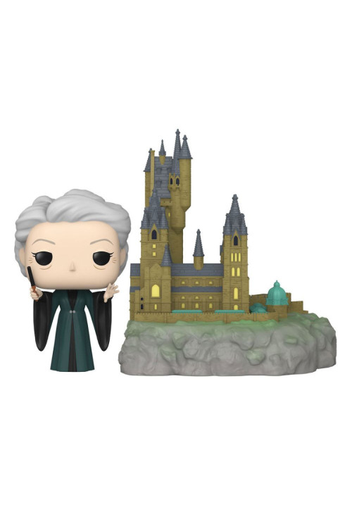 Harry Potter - Chamber of Secrets Anniversary POP! Town Vinyl Figura Minerva w/Hogwarts 9 cm