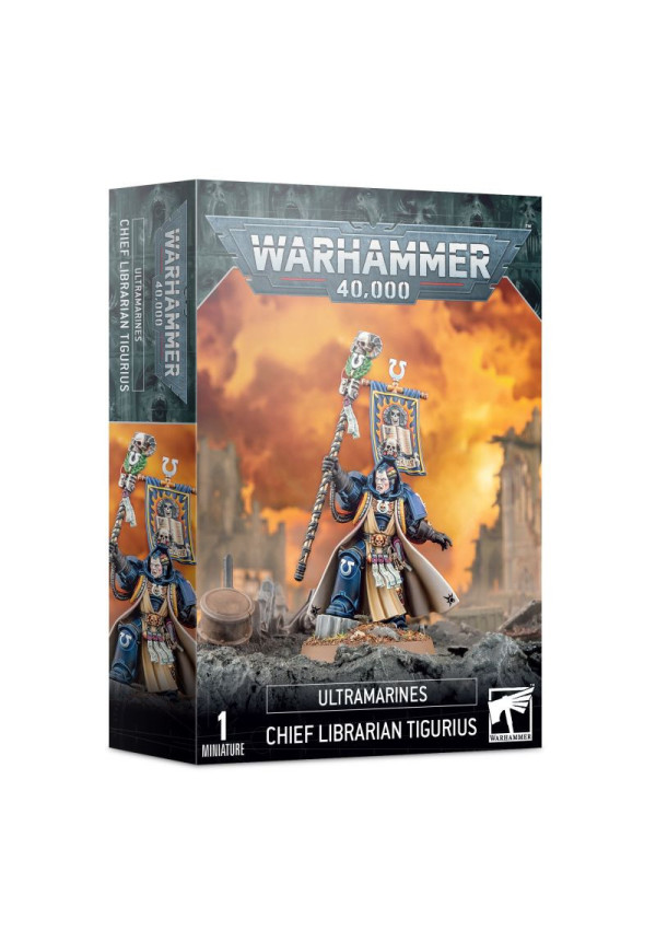 ULTRAMARINES BIBLIOTECARIO JEFE TIGURIUS