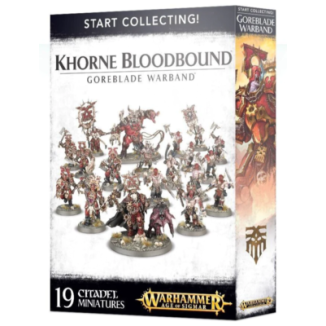 Age Of Sigmar: Start Collecting! Khorne Bloodbound Goreblade Warband Age Of Sigmar: Start Collecting! Khorne Bloodbound Goreblade Warband