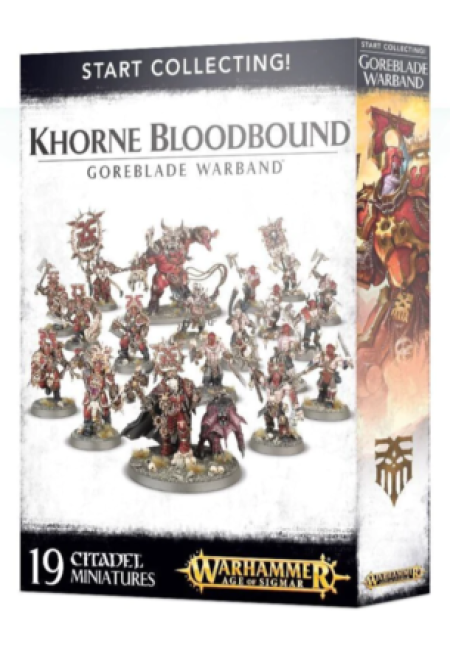 Age Of Sigmar: Start Collecting! Khorne Bloodbound Goreblade Warband