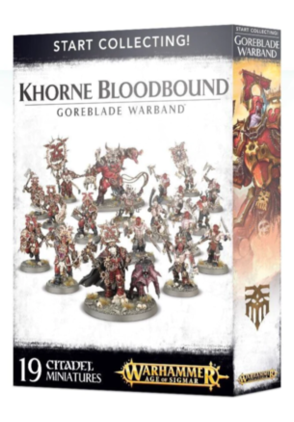 Age Of Sigmar: Start Collecting! Khorne Bloodbound Goreblade Warband
