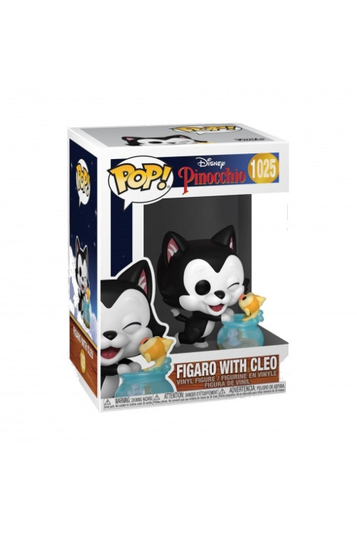 1025 Funko POP! Pinocchio - Figaro Kissing Cleo Vinyl Figure 10cm