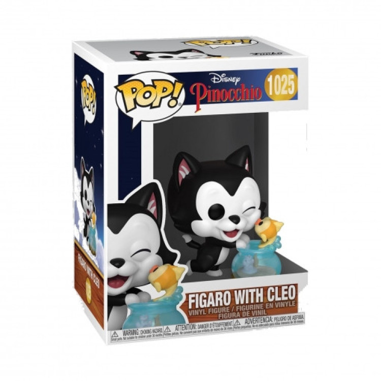 1025 Funko POP! Pinocchio - Figaro Kissing Cleo Vinyl Figure 10cm