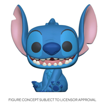 Lilo & Stitch POP! Disney Vinyl Figura Smiling Seated Stitch 9 cm