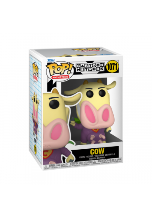1071 Funko POP! Animation: Cow & Chicken- Superhero Cow