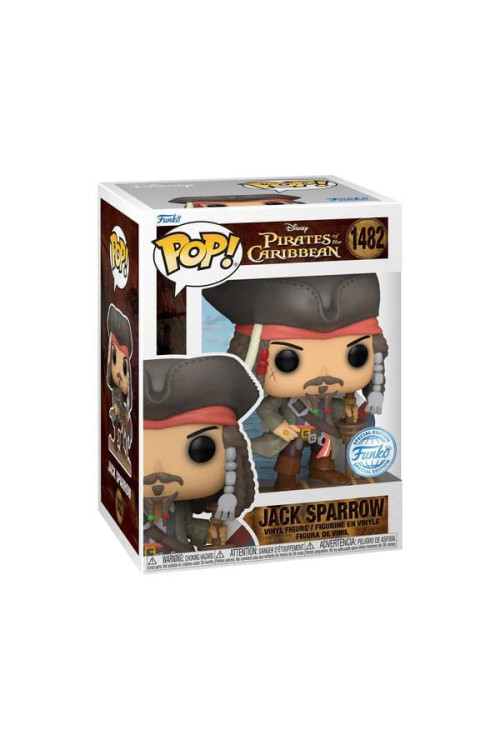 Pirates of the Caribbean Figura POP! Movies Vinyl Jack Sparrow 9 cm