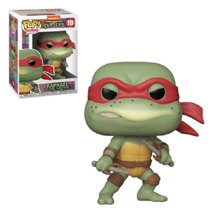 19 Funko POP! POP Vinyl: TMNT- Raphael Vinyl Figure 10cm