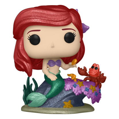 La Sirenita Figura POP! Movies Vinyl Ariel Diamond Collection Exclusive 9 cm