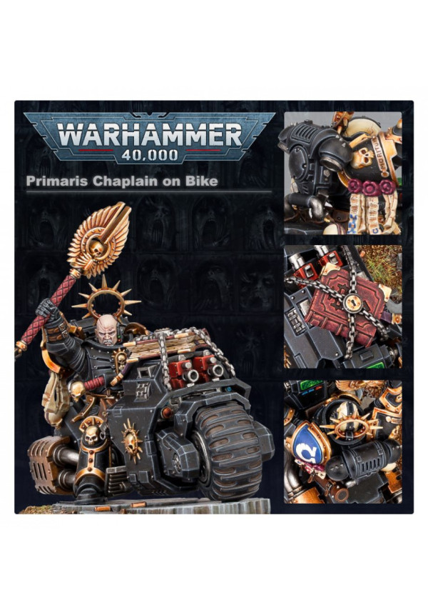 Capellán Primaris en moto