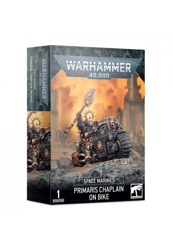 Capellán Primaris en moto