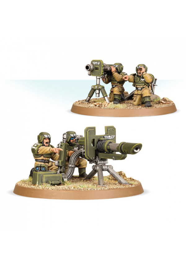 Cadian Heavy Weapon Squad