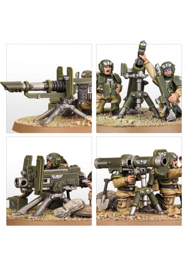 Cadian Heavy Weapon Squad