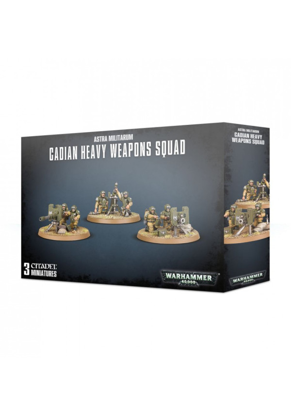 Cadian Heavy Weapon Squad