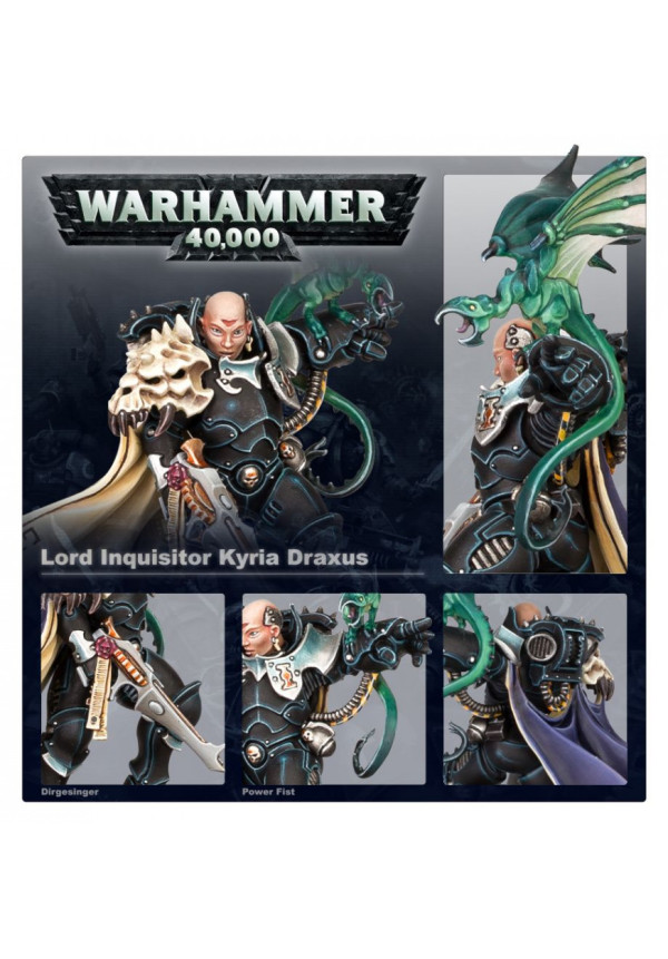 Ordo Xenos Lord Inquisitor Kyria Draxus