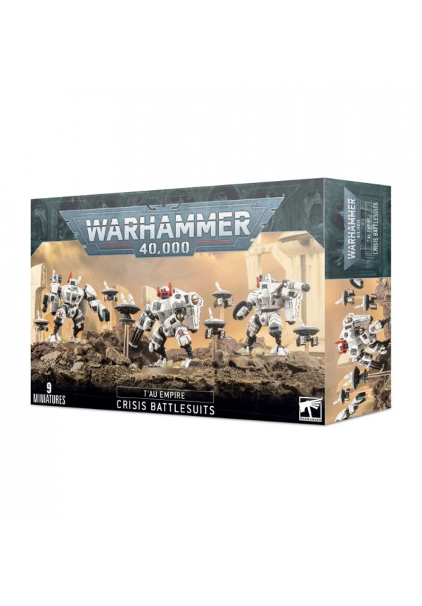 XV8 Crisis Battlesuit Team. Warhammer 40k: Tau Empire