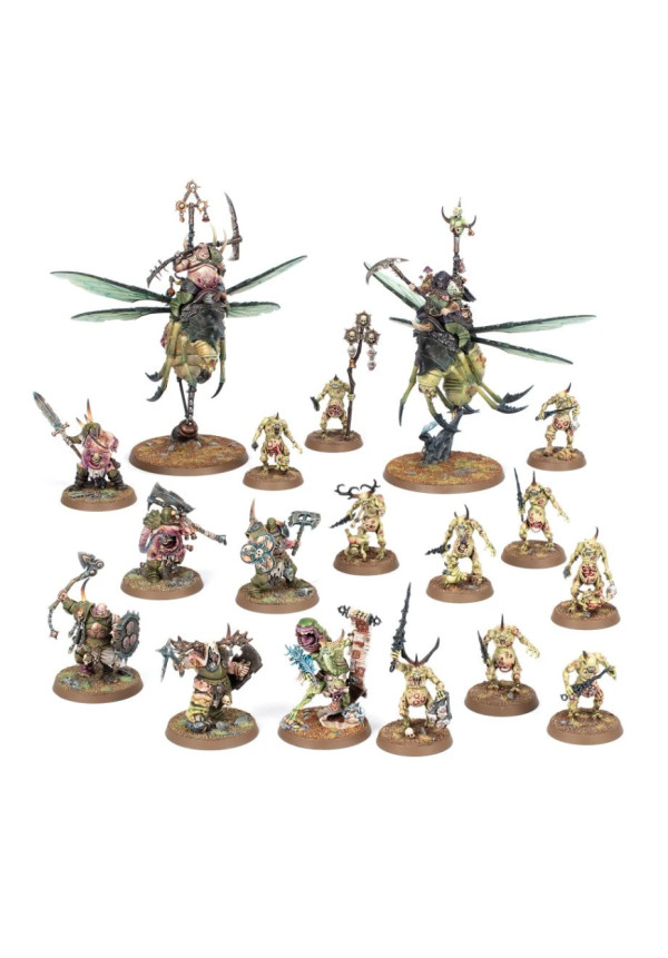 Vanguardia: Agusanados de Nurgle