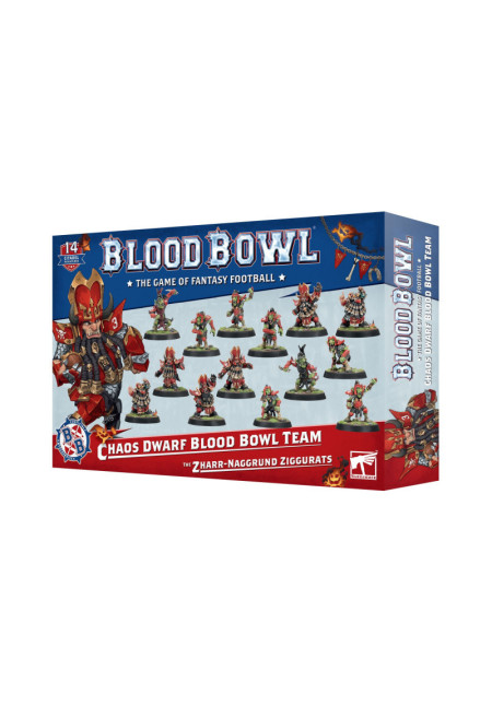 BLOOD BOWL: CHAOS DWARF TEAM