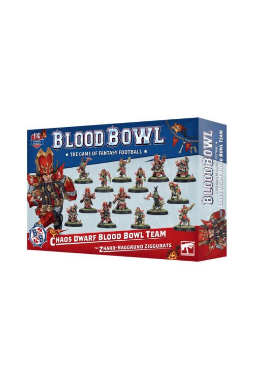 BLOOD BOWL: CHAOS DWARF TEAM