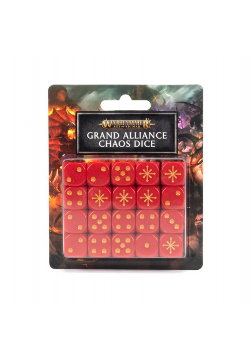 Age Of Sigmar: Grand Alliance Chaos Dice Set