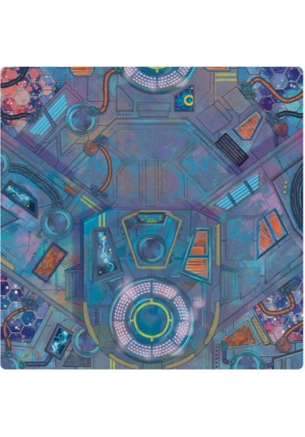 MCP: SPACEPORT SHOWDOWN GAME MAT (INGLÉS)