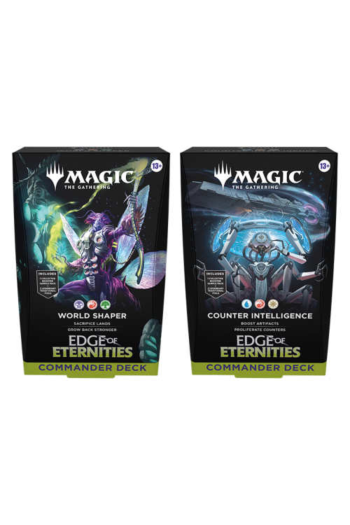 Edge of eternities- Set completo de mazos de commander (Inglés)