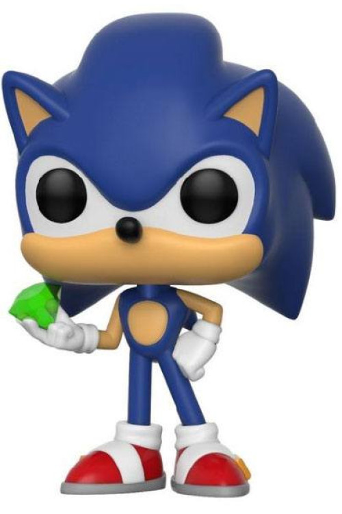 Sonic The Hedgehog POP! Games Vinyl Figura Sonic (Emerald) 9 cm