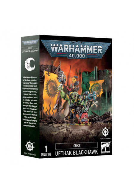 Black Library Miniature: Orks: Ufthak Blackhawk