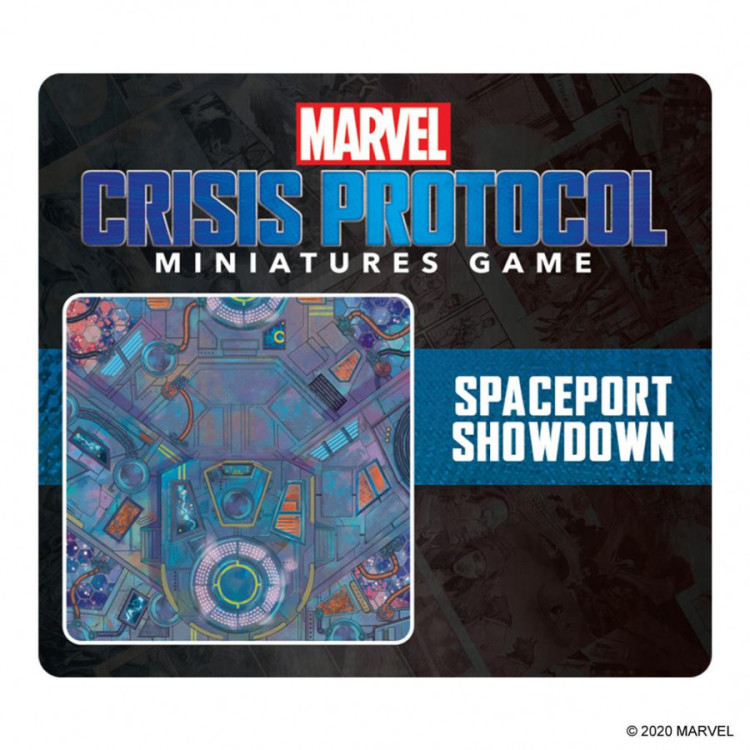 MCP: SPACEPORT SHOWDOWN GAME MAT (INGLÉS)