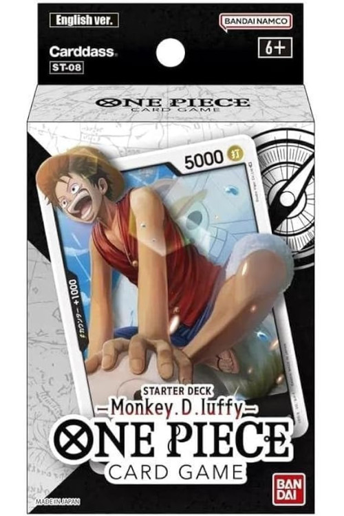 BANDAI ONE PIECE TCG: MONKEY.D.LUFFY STARTER DECK [ST-08]