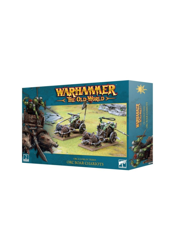 Orc & Goblin Tribes: Orc Boar Chariots