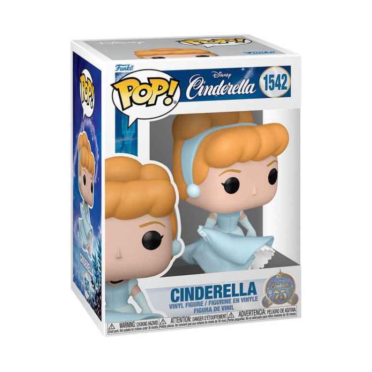 Cinderella 75th Anniversary POP! Disney Vinyl Figura Cinderella 9 cm