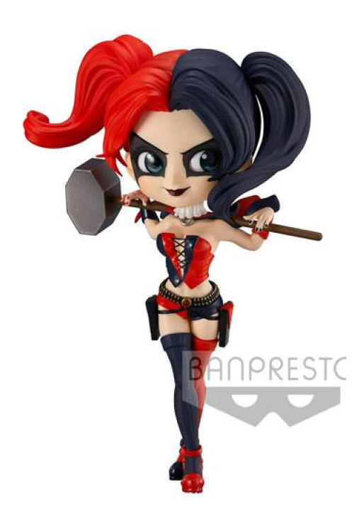 DC Comics Minifigura Q Posket Harley Quinn A Normal Color Version 14 cm