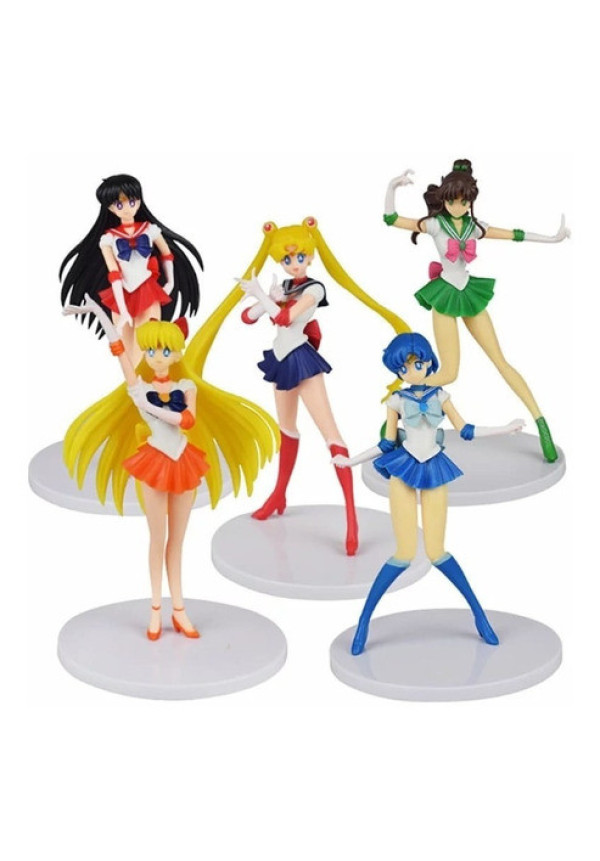 FULL PACK 5 FIGURAS. SAILOR MOON. GIRLS MEMORIES SERIES