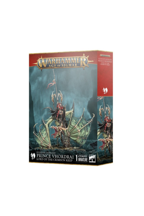 Soulblight Gravelords: Principe Vhordrai, Senor De La Torre Carmesi