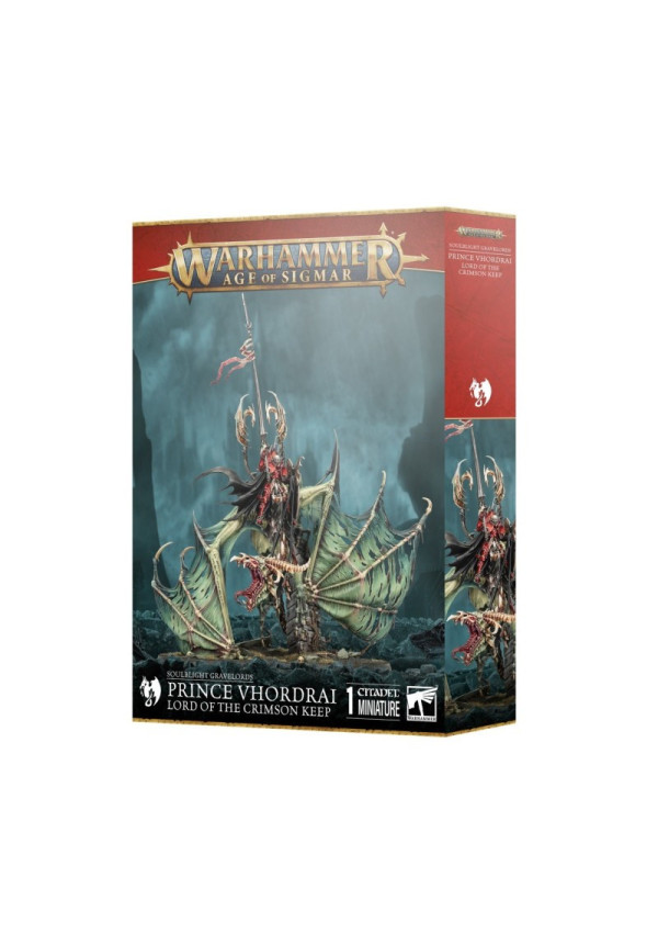 Soulblight Gravelords: Principe Vhordrai, Senor De La Torre Carmesi