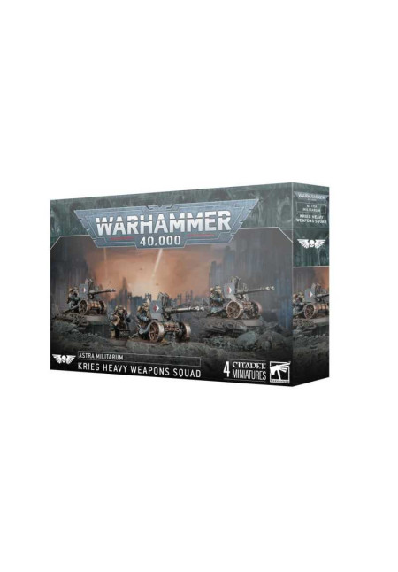Astra Militarum: Escuadra De Armas Pesadas De Krieg
