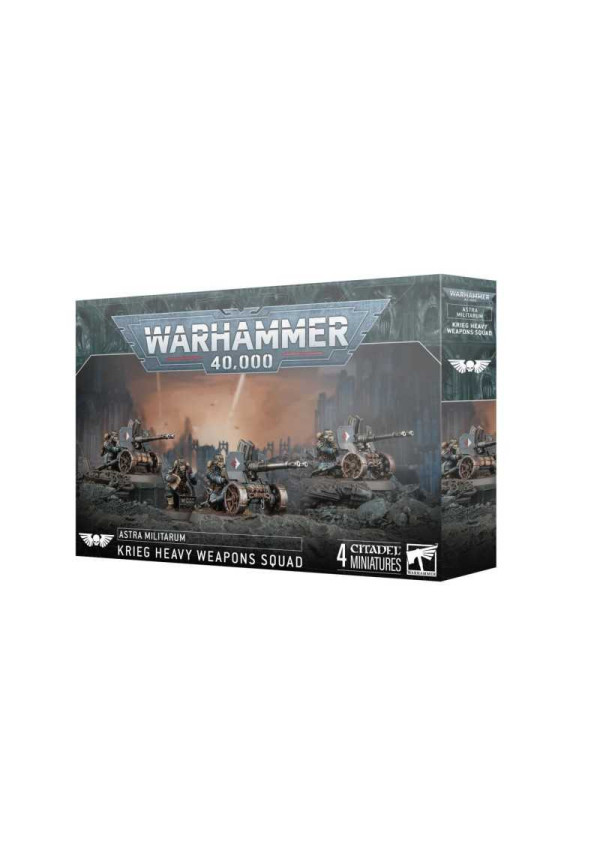 Astra Militarum: Escuadra De Armas Pesadas De Krieg