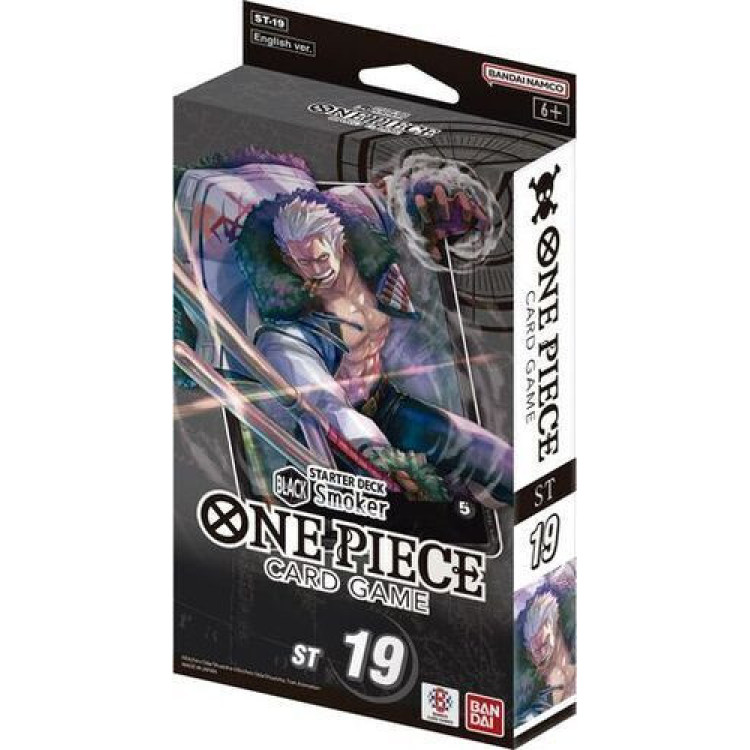 ONE PIECE CARD GAME STARTER DECK ST19 SMOKER NEGRO (ENG)