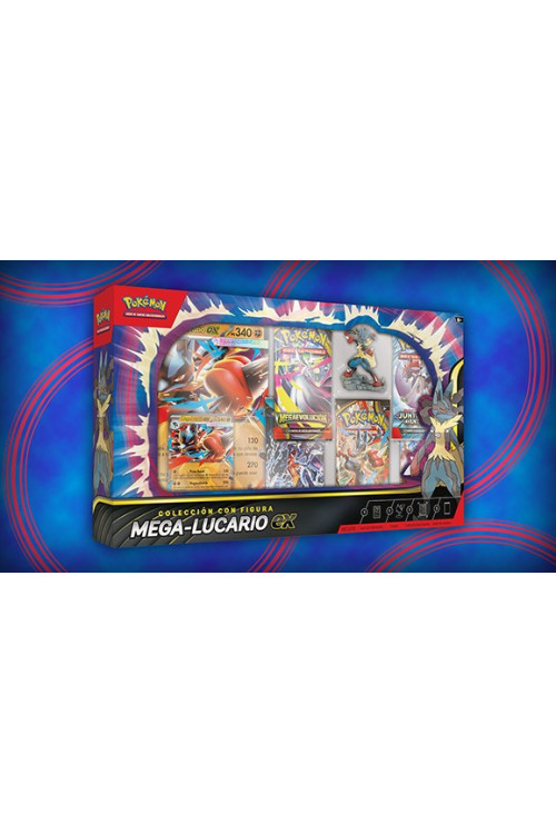 Pokemon TCG Colección Premium Mega-Lucario EX (Español)