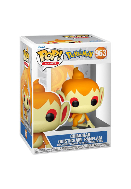 Pokemon POP! Games Vinyl Figura Chimchar (EMEA) 9 cm